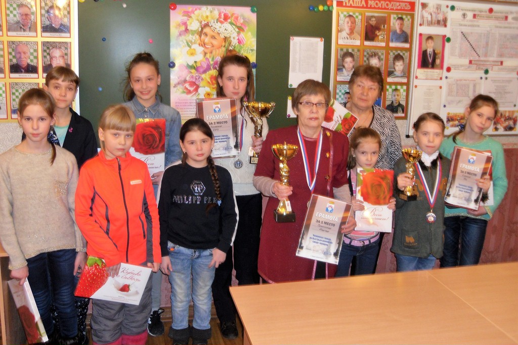 XI чемпионат города Серова по быстрым шахматам среди женщин