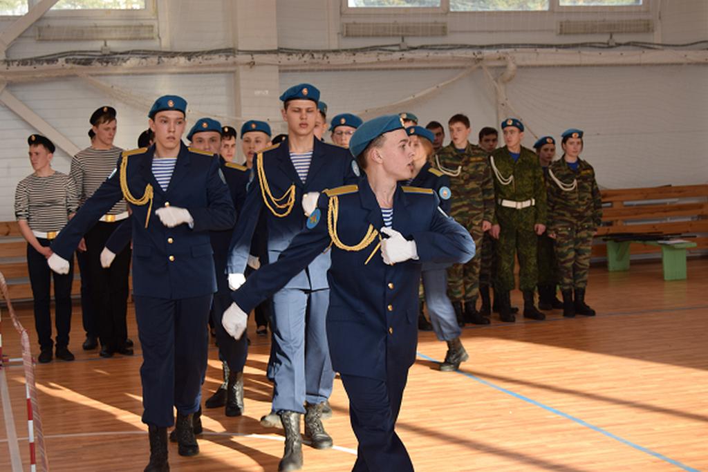 Смотр строя и песни / Пресс-центр МКОУ ДО НГО ДЮЦПВ имени героя РФ А.А.Туркина, п.Лобва